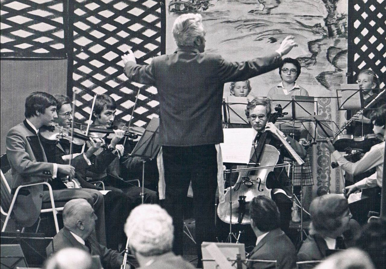 Bild aus der Sonderausstellung "55 Jahre Musikschule Pfaffstätten"